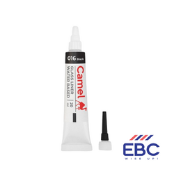 CAMEL GLASS LINER WATER BASED - 016 BLACK 20ML TUBE
